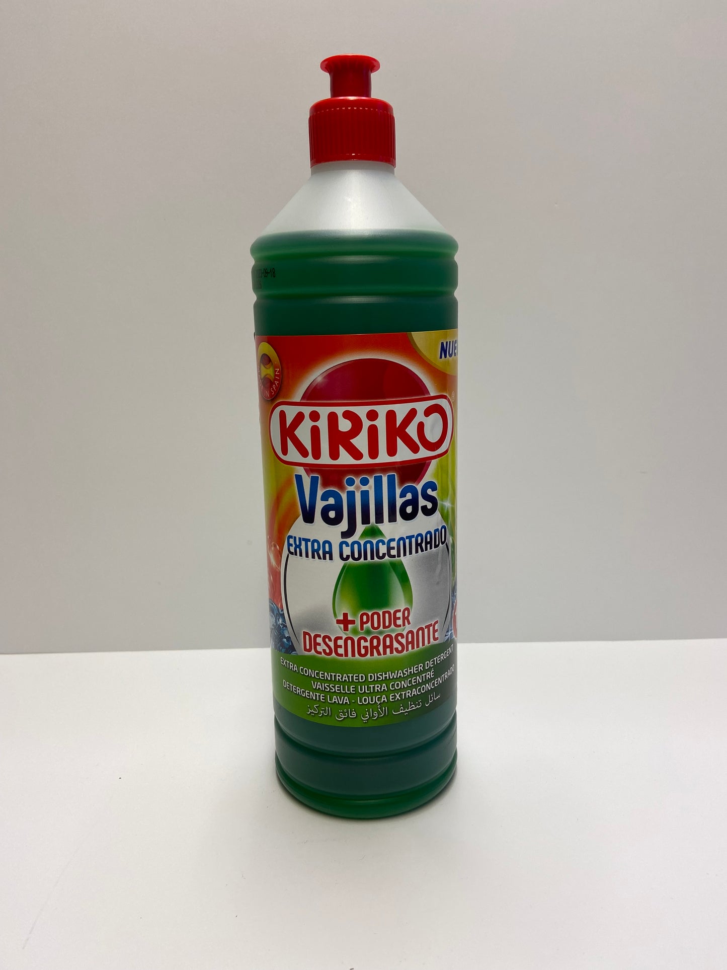 kiriko concentrated washing up liquid. 1L